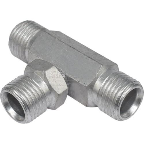 Car air conditioning pipe connector tee air condition fittings oring 134a three-way joint
