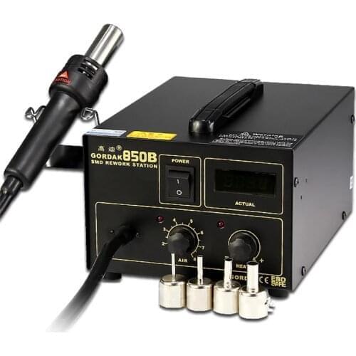 GORDAK 850B Hot Air Blow Soldering Gun Soldering Iron Display Digital Replacement Part Repair