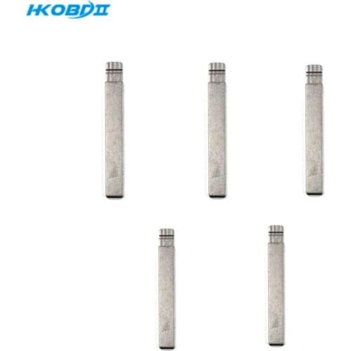HKOBDII #71 for Buick for Cruze Metal Blank Uncut Flip KD Remote Key Blade