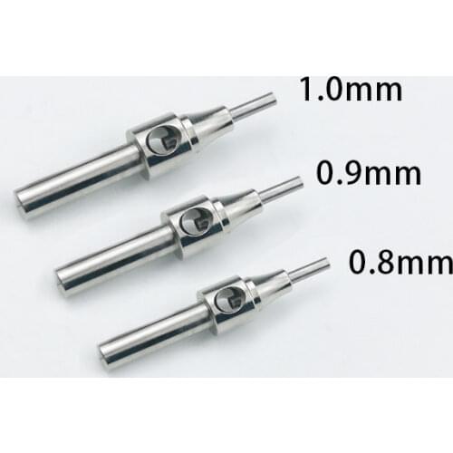 Stainless Steel Hair Implants Ultra-sharp FUE Punches(0.8-1.0) Serrated Plates Horn Mouths Hair Implants Instrument