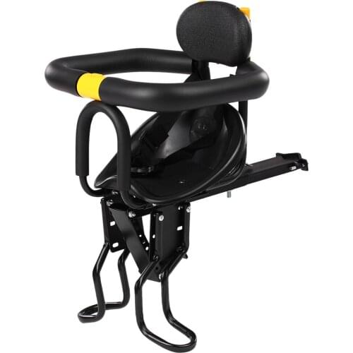 HOT!Baby Seat Safety Child Bicycle Seat Bike Front Kids Saddle with Foot Pedals Support Back Rest for MTB Road Bike