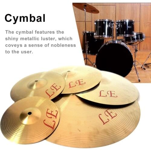 Copper Alloy Crash Cymbal Drum Instrument for Player 8 10 12 13inch