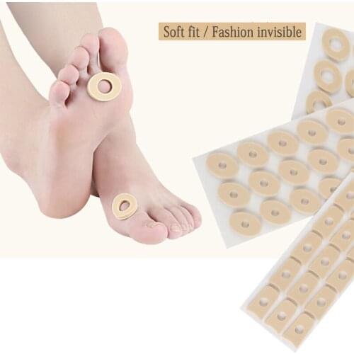 Relieve Pain Feet Treatment Latex Corn Patch Warts Thorn Remove Plantar Killer Anti-friction High Heel Feet Pads Toe Protection