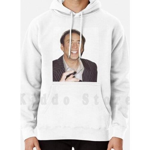 Nicolas Cage hoodie long sleeve Nicolas Cage Creepy