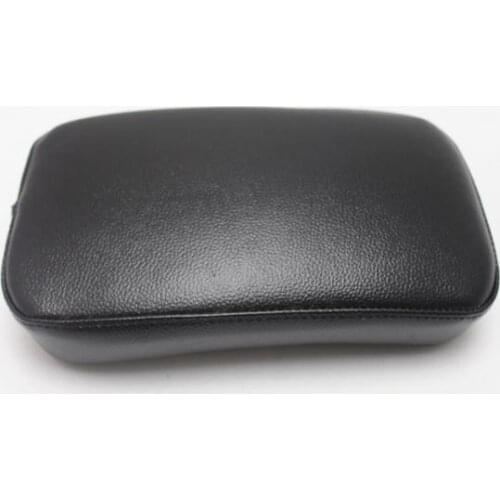 Universal Custom Chopper Rectangular Pillion Passenger Pad Seat 6Suction Cup