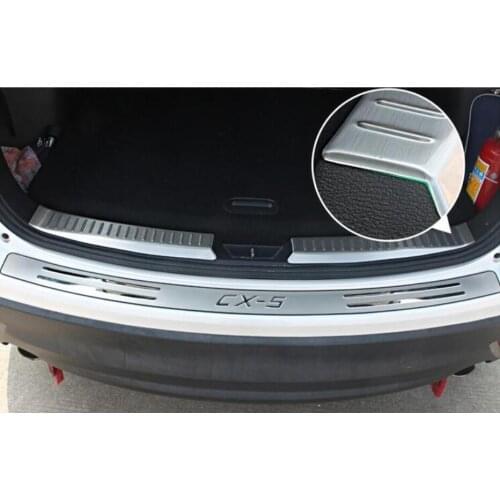 High quality 2012 2013 for Mazda CX-5 stainless steel rear bumper protection