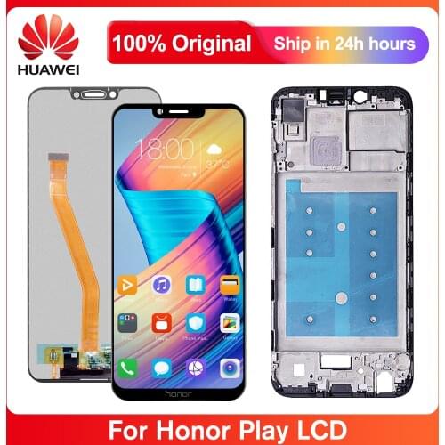 6.3" Original LCD For Huawei Honor Play LCD Display Touch Screen Panel Digitizer With Frame For Honor Play Screen