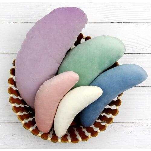 5Pcs/Set Newborn Photography Props Accessories Baby Posing Pillow Crescent Head Pillow Set Positioner Bebe Props Fotografi