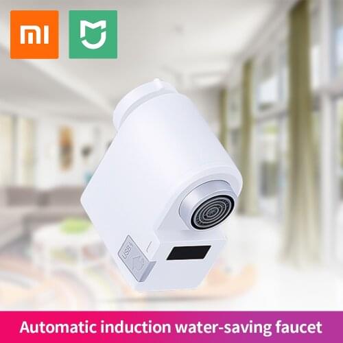 Xiaomi Mijia Automatic Induction Water Saving Faucet Smart Sensor Nozzle Infrared Device Adjustable Water Saver Tap for Kitchen