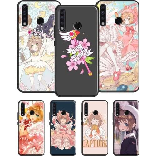 Cardcaptor Sakura Case For Huawei Nova 5T Y6 Y9 Y7 2019 Honor 8X 7X 9X 20 Pro 9 10 Lite 10i 7A 7C 8A 8C V20
