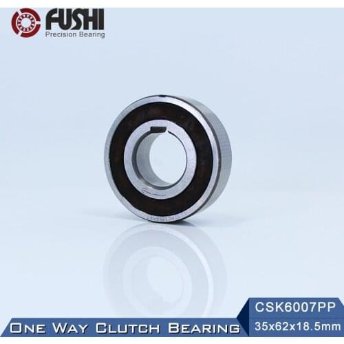 CSK356218PP One Way Bearing Clutches 35*62*18mm ( 1 PC) With Keyway CSK6007PP FreeWheel Clutch Bearings CSK107PP