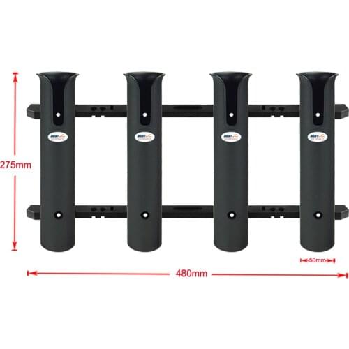 ABS Plastic Fishing Rod Pole Holder Portable Lightweight Fishing Rod Spinning 7740H