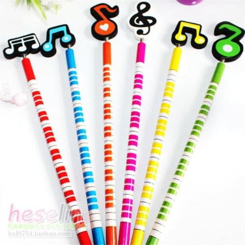 DL HY12 Japan Japan stationery hot hand wooden pencil music symbol pencil
