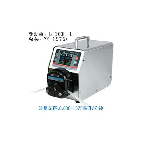 BT100F-1 DMD25 displaying touch screen Industrial Medical Lab Dispensing Dosing Filling Peristaltic Pump 0.4-1700ml/min