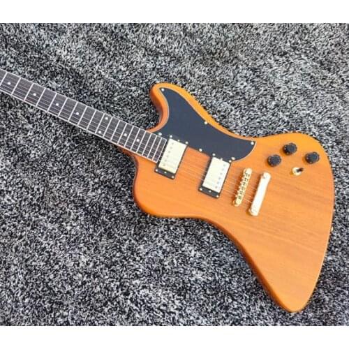 Kort high quality inheritance mahogany electric guitar, clear wood grain, log yellow, free transportation
