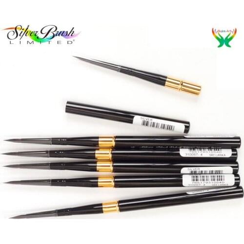 Black Velvet Squirrel Watercolor Series Travel Brush 3100ST Assigned supplies for art class Paintbrush for art students