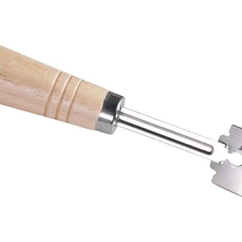 Stainless Steel Blades Bread Cutter for Slashing Scoring Bread Dough with 4 Blades JW