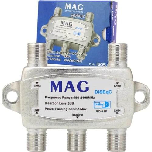 MAG 1X4 DAYZEK SWİTCH 950-2400MHZ 3DB * TECHNOMAX TM-4001