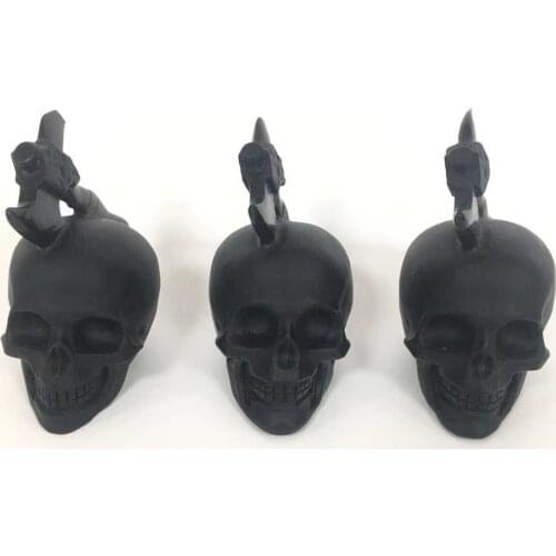 Factory Wholesale High Quality Crystal Hand Carved Skull for Gift and Decoration YHM
