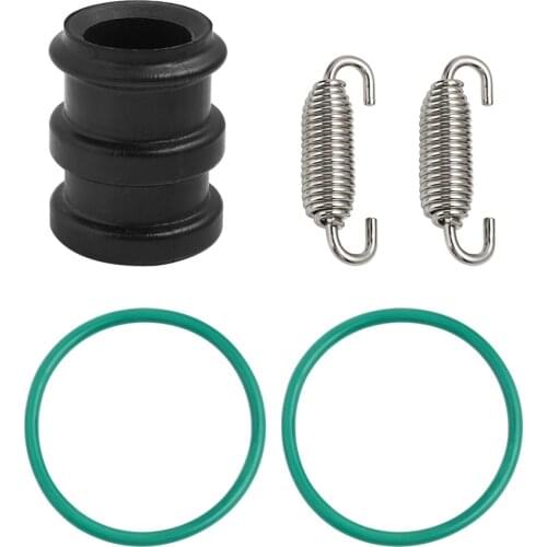 Motorcycle Exhaust Silencer Tailpipe Rubber Seal Exhaust Coupler Kit Muffler O-ring For KTM 250 300EXC MXC XCW XC SX 6D Freeride