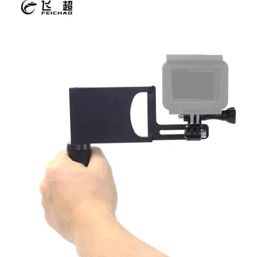Handheld Gimbal Adapter Switch Mount Plate for GoPro Hero 8 Max Osmo Action Camera with Balance Counter Weight Selfie Tripod