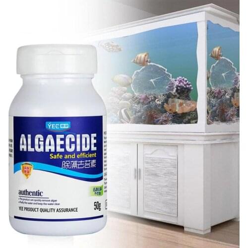 Algae removal powder Aquarium Algaecide Aquatic Algae Control Algae Detergent Purification Water Fish tank removes moss cleaner
