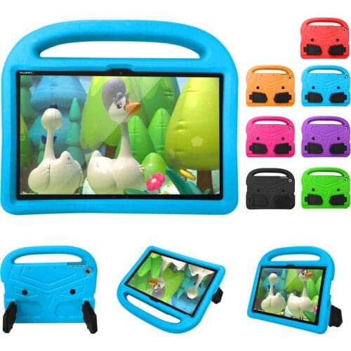Thumb Stand Shockproof Case For Huawei MatePad T10 T10S AGR-L09/W09 AGS3-L09/W09 10.1 inch Kids Safe EVA Protective Cover