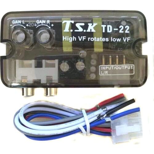 1pc Auto Car Audio Speaker Level Converter Transducer HI-LOW Car Audio & Video