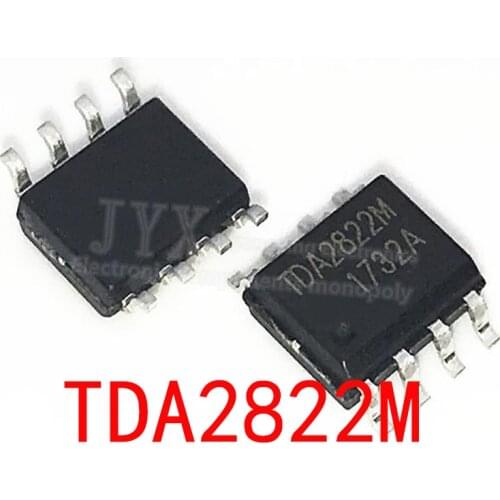 10pcs/lot TDA2822M TDA2822 SOP-8 new original In Stock