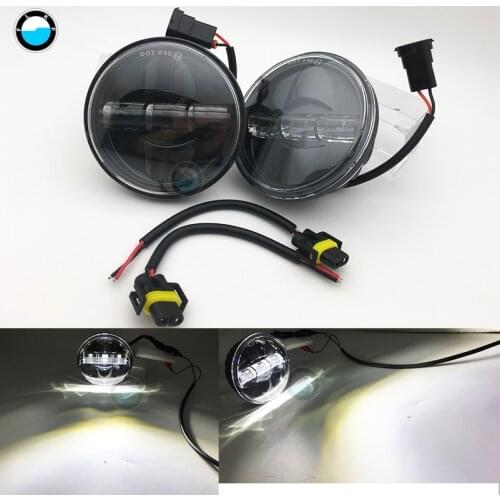 4-1/2" 4.5 inch led fog lights Projector Auxiliary Moto Headlight 4.5 inch Housing Bracket Mount Ring Bracket bucket for Touring
