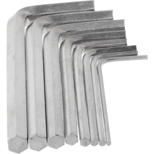 8pcs Allen Key Hexagon Wrench Tools Set Spanner Screwdriver Kit 1.5mm -6mm Bicycle Cycling Repair Tool