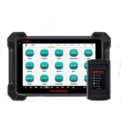 Autel MaxiCOM MK908 OBD2 Scanner Car Diagnostic Tool OBDII OE-level Bi-directional Control key programmer Code Reader PK MK808