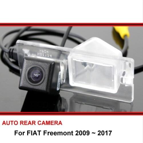 For FIAT Freemont 2009 ~ 2017 Car Reverse Backup Rearview Parking For SONY Waterproof HD CCD Night Vision Rear View Camera