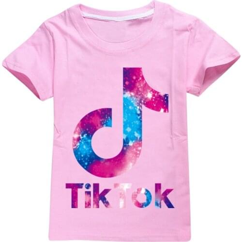 Childrens T-Shirt Children for Boys a Boy Girls Kids Kids Shirts Child Baby Toddler Cotton Teenagers Tops Clothing Short 2-16Y
