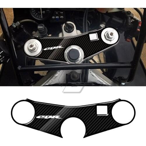For Honda CBR900 1992-1995 3D Carbon-look Upper Triple Yoke Defender