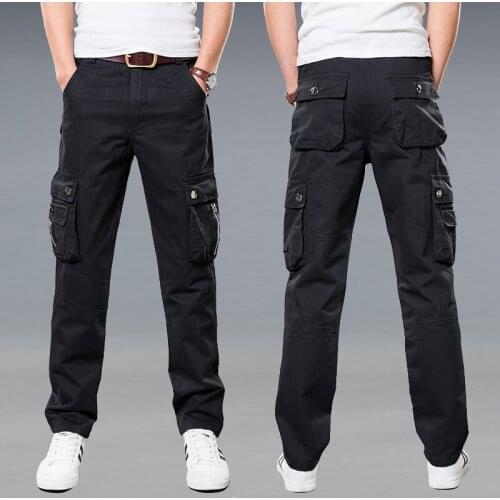 Summer Thin Young Men Wear Overalls Loose Straight Long Trousers Many Pocket Super Large Casual Fashion Male Pants Size 28-38 40