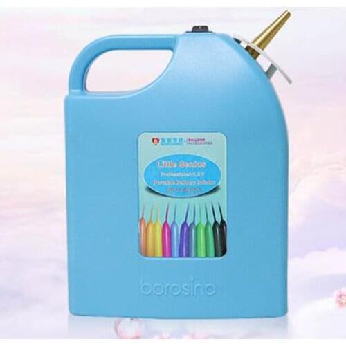 B211 Modeling balloon air pump with high volume Battery inside, Electric Twisting Balloon inflator