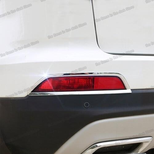 Lsrtw2017 Car Rear Front Foglight Net Frame Trims Moldings for Changan Cs55 2017 2018 2019 2020 2021 Accessories Auto Styling