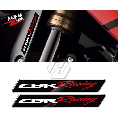 For Honda CBR Motorbike Racing Decals 3D Resin Motorcycle Sticker