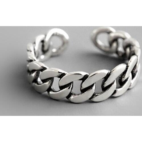 Luxury Brand Creative Style Boho Hollow Chains Rings For Women Adjustable Ring Charm Jewelry Wholesale 2021