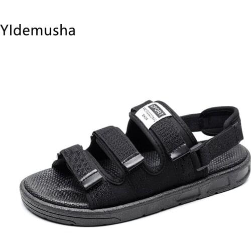 New Fashion Classics Style Men Sandals Outdoor Walking Summer Shoes Anti-Slippery Beach Shoes Men Comfortable Soft Sole Sandals