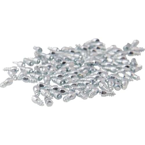 100x Motorcycle Car Truck SUV Anti-Slip Tyre Stud Screw Tire Spikes Trim Auto Accessories