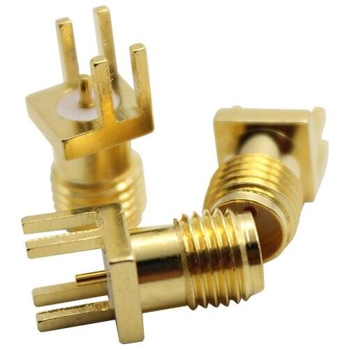 SMA-KE Deflection Angle SMA-KHD Socket SMA-KE Female Seat Deflection Foot Outer Screw Inner Hole Distance 1.6MM Test