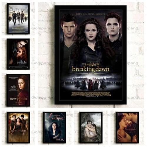 Twilight Film Tv Movie Quality Wall Art Home Decor Canvas Painting Nordic Decoration Hotel Bar Cafe Room Room Poster Decor