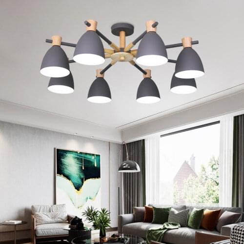 Ceiling Chandelier Nordic Ceiling Light Living Room Bedroom Ketchen Study Room Light Fixture Main Lamp Ceiling Lamp Modern Lamps