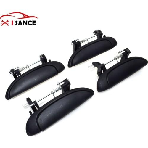 Outside Exterior Door Handle Front Rear Left Right Black For Nissan Platina Renault Clio Scenic Megane 7700433075,7700433076