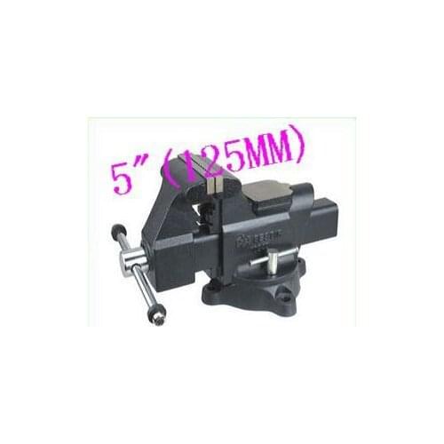 BESTIR taiwan high grade USA type base rotatation 360degree industrial 5"(125mm) workbench vice clamping tool,NO.10942