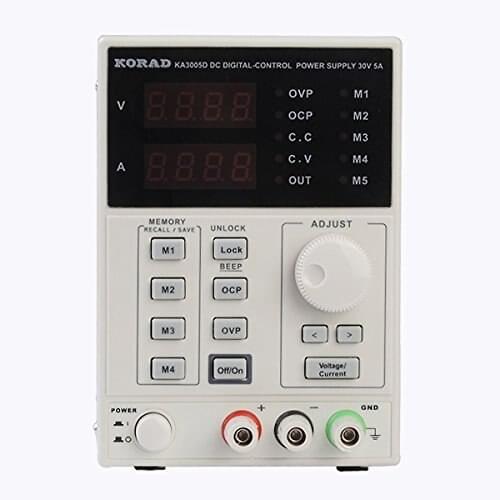High quality KORAD KA3005D 0~30V 0~5A Precision Variable Adjustable DC Power Supply Digital Regulated Lab Grade for Phone Repair