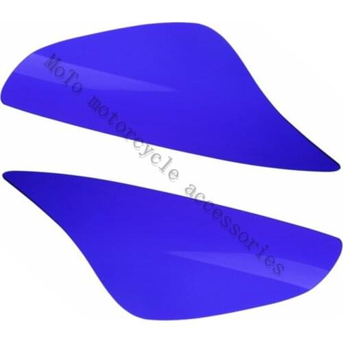 Motorcycle Headlight protection lens Cover Shield For Ninja ZX-6R ZX6R 636 2005 2006 BLUE Cover Shield