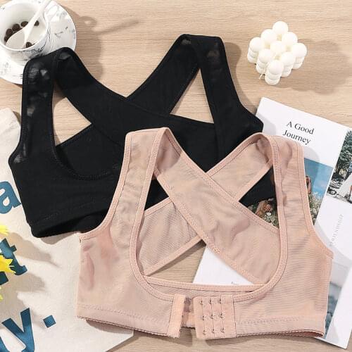 Women Adjustable Elastic Back Support Belt Chest Posture Corrector Shoulder Brace Body Shaper Corset S/M/L/XL Dropshipping